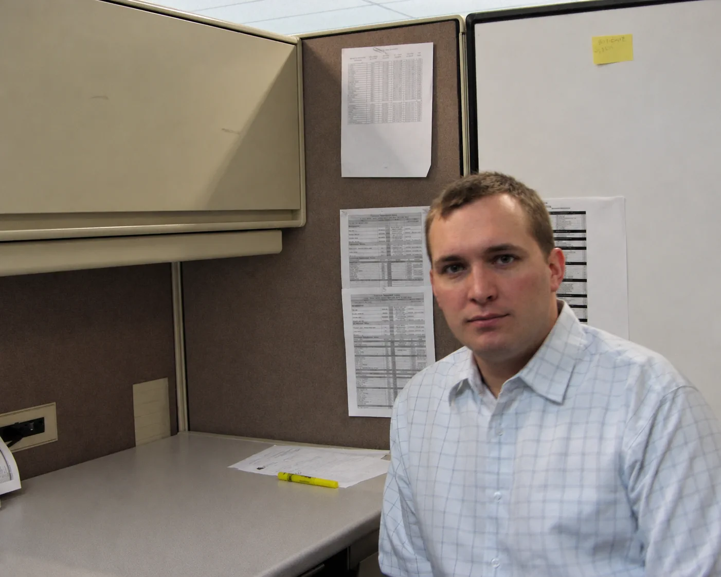 Michael Delaney during his enterprise technology support years
